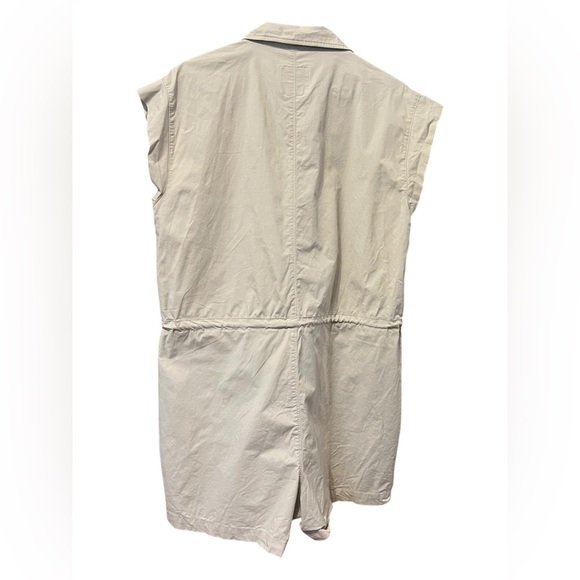 🟣Celebrity Pink Khaki Button-Down Romper – XXL - Picture 3 of 7